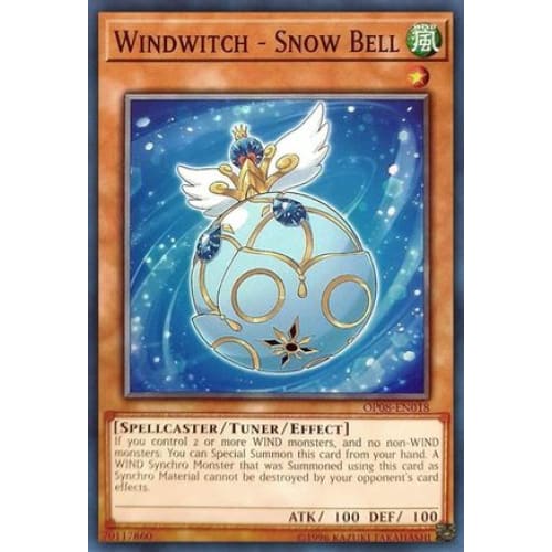 Windwitch - Snow Bell (OP08-EN018) Common / Short Print