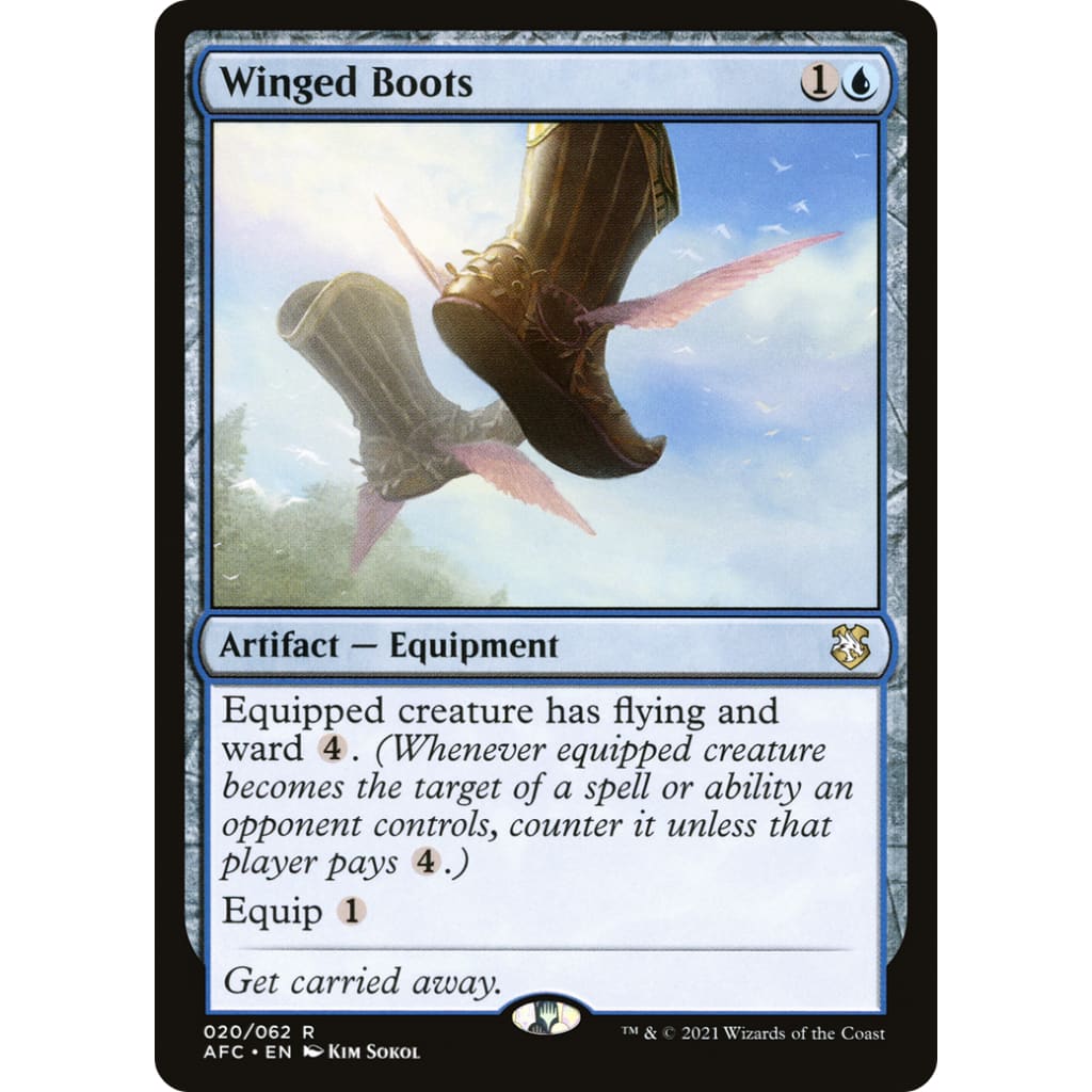 Winged Boots (AFC-020) - Single
