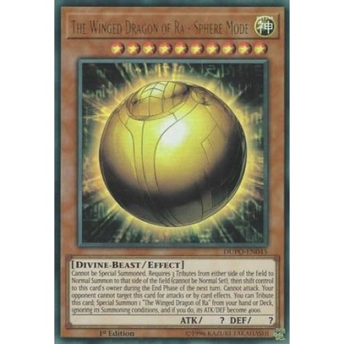 The Winged Dragon of Ra - Sphere Mode (DUPO-EN045) Ultra