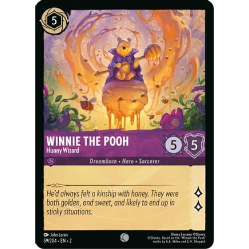 Winnie the Pooh - Hunny Wizard (59/204) - Rise of Floodborn