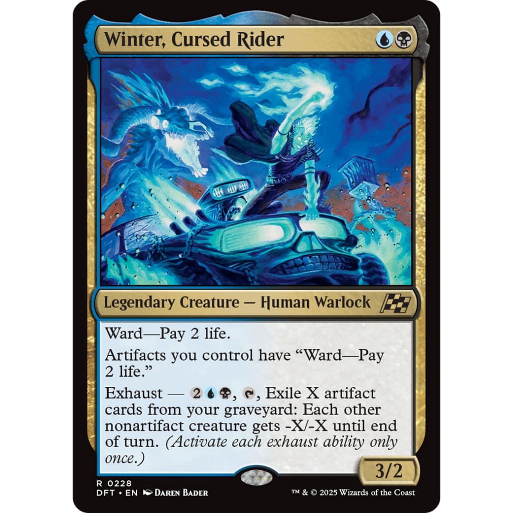 Winter Cursed Rider (DFT-228) - Single