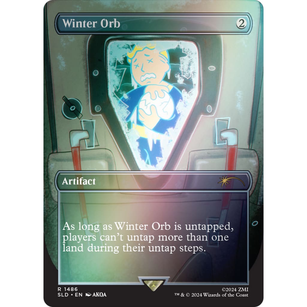 Winter Orb (SLD-1486★) (Borderless) Foil - Single