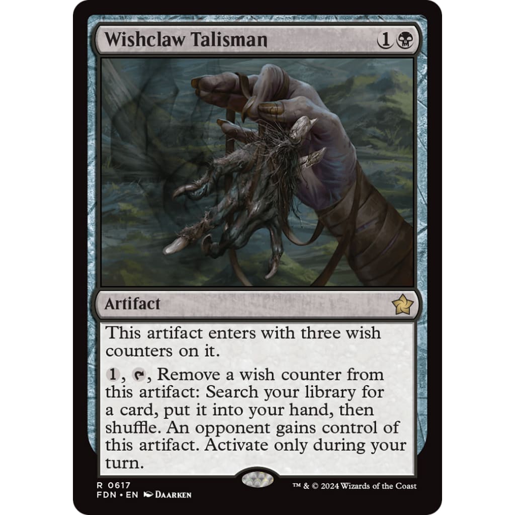 Wishclaw Talisman (FDN-617) - Single
