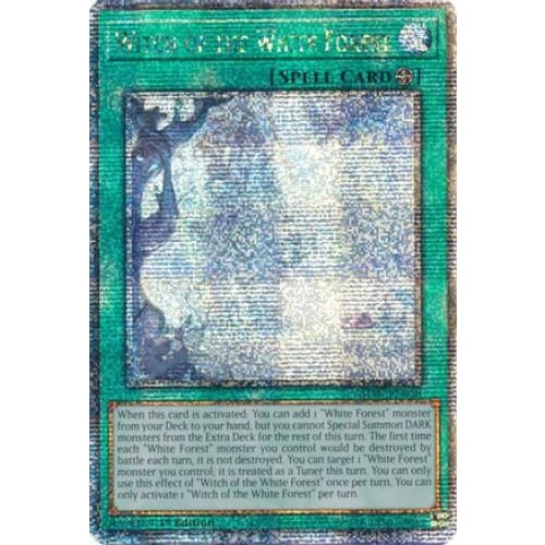 Witch of the White Forest (Quarter Century Secret Rare)