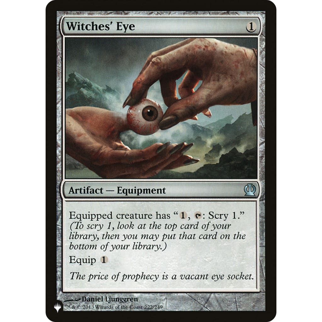 Witches’ Eye (PLST-THS-222) - Single