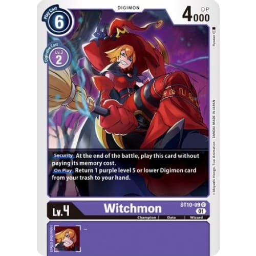 Witchmon - ST10-09 - Uncommon - Single