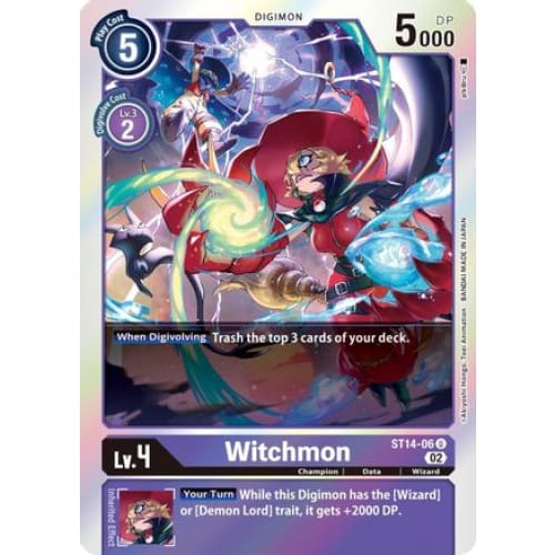 Witchmon - ST14-06 - Uncommon Foil - Single