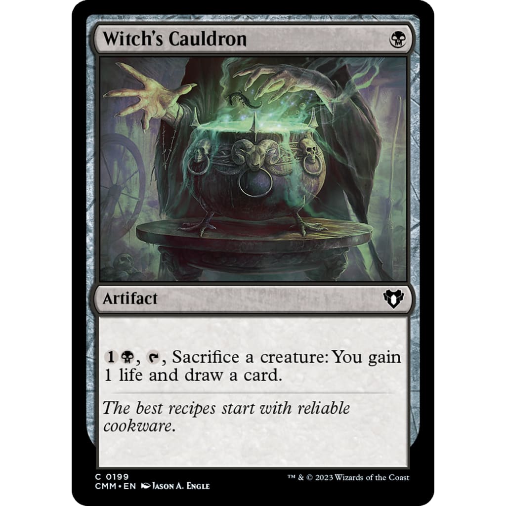 Witch’s Cauldron (CMM-199) Foil - Single