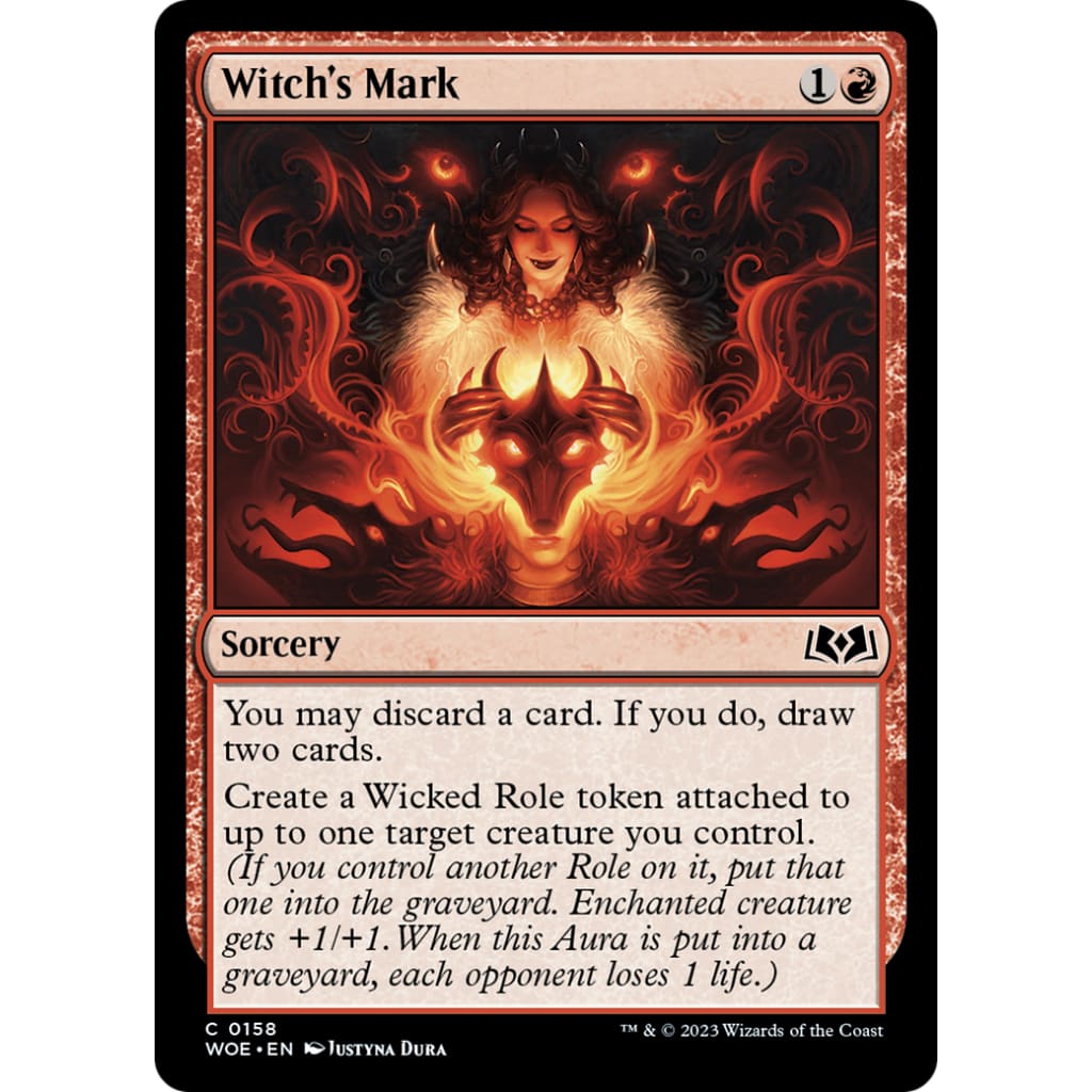 Witch’s Mark (WOE-158) Foil - Single