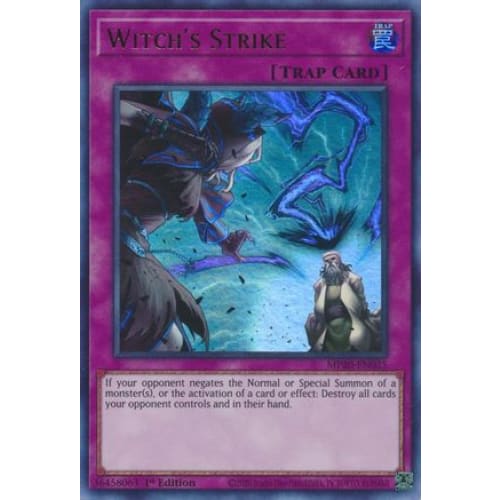 Witch’s Strike (MP20-EN035) Ultra Rare 1st Edition - Single