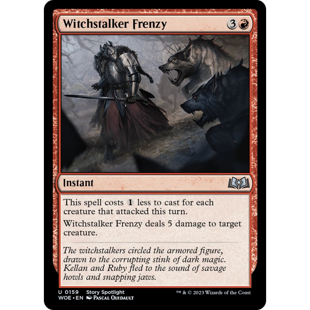 Witchstalker Frenzy (WOE-159) - Single