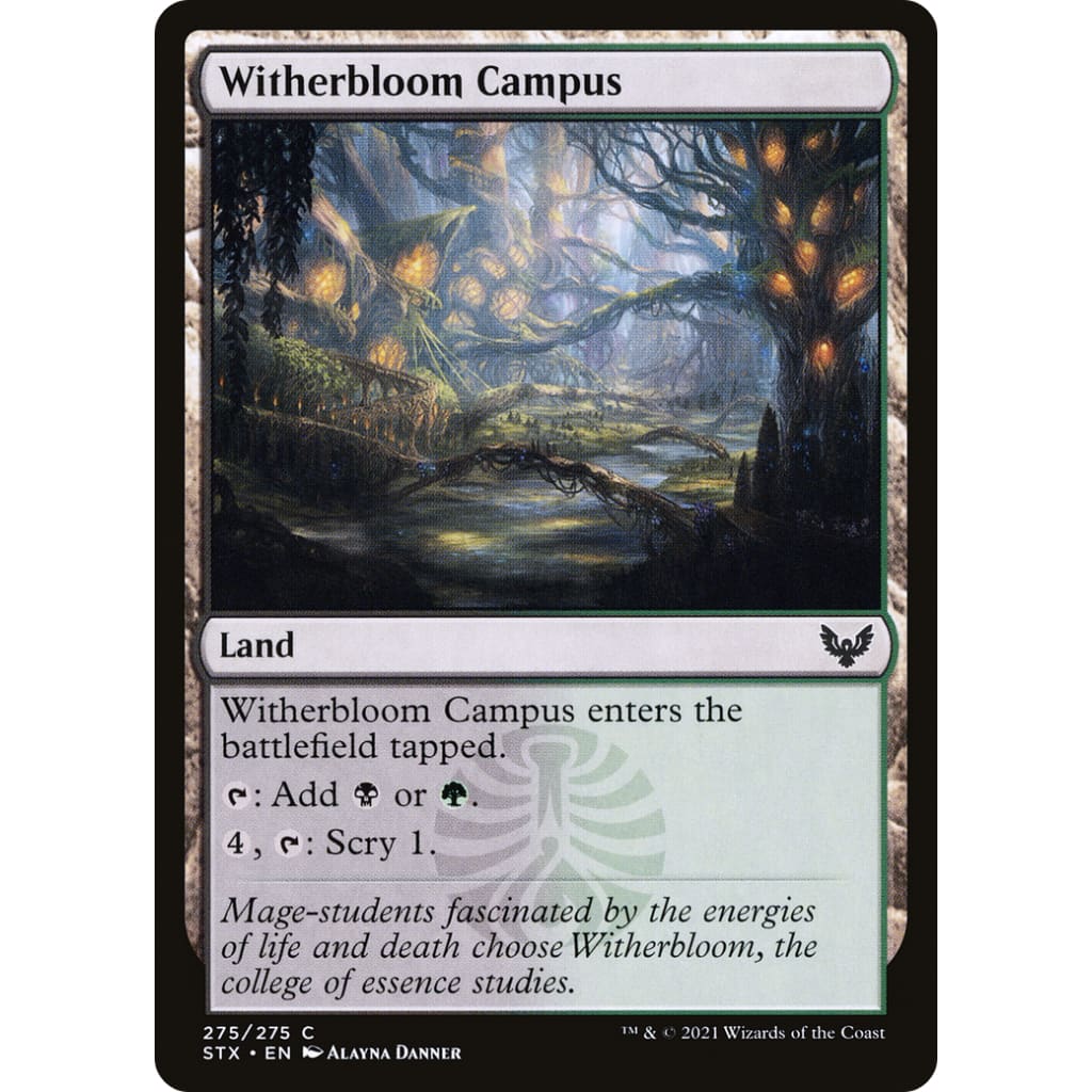 Witherbloom Campus (STX-275) Foil - Single