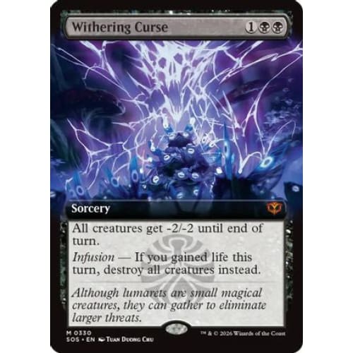 Withering Curse (Extended Art) (SOS-330) - Single