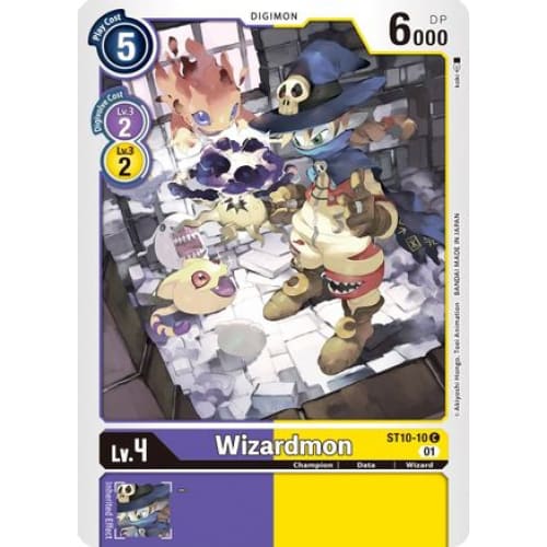 Wizardmon - ST10-10 - Common - Single