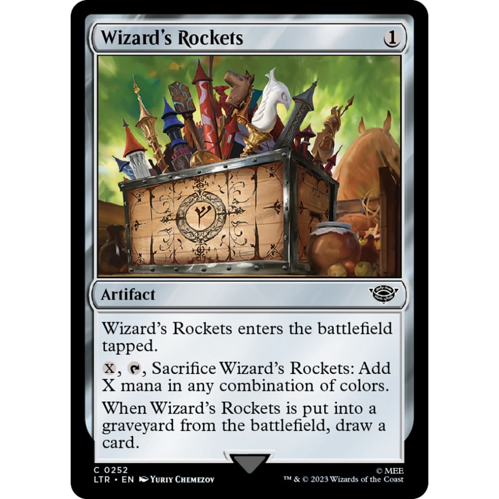 Wizard’s Rockets (LTR-252) Foil - Single