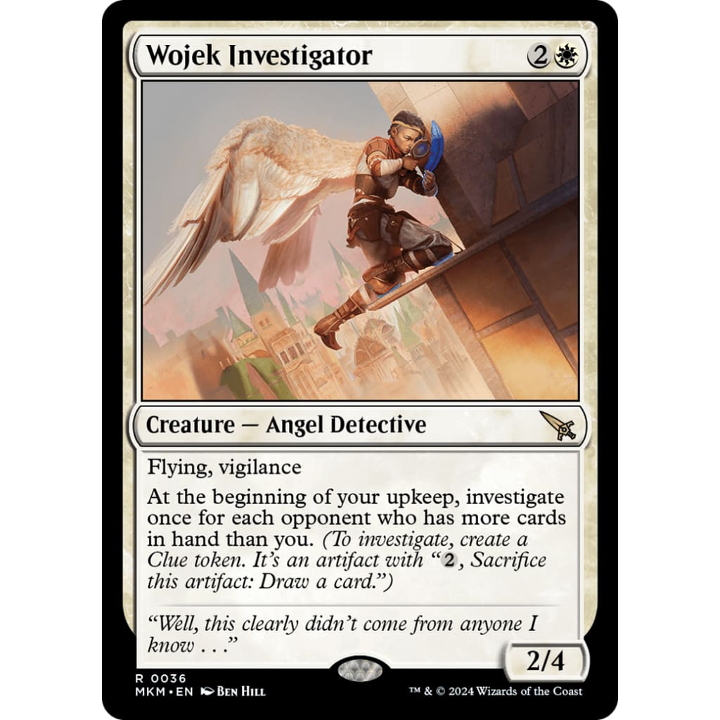 Wojek Investigator (MKM-036) Foil - Single