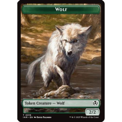 Wolf (0018) // Emblem - Arlinn Embraces by the Moon