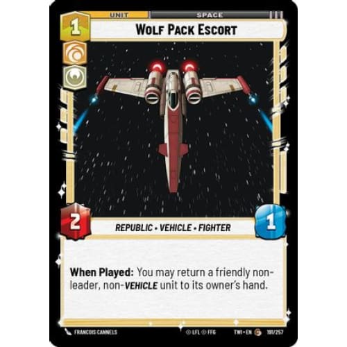 Wolf Pack Escort (191/257) Foil - Single