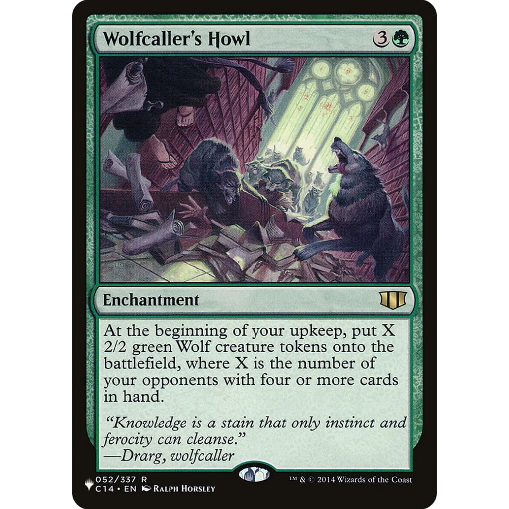 Wolfcaller’s Howl (PLST-C14-52) - Single