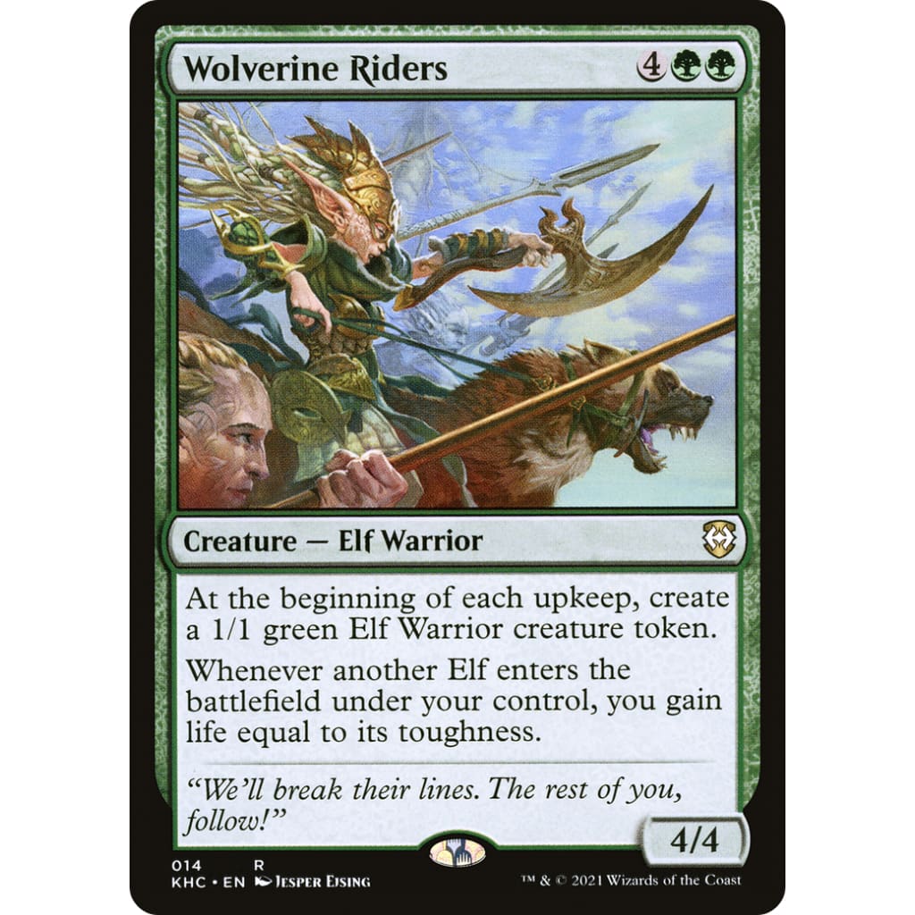 Wolverine Riders (KHC-014) - Single