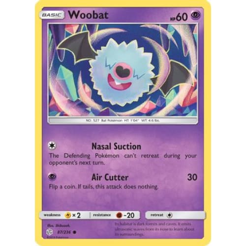 Woobat (087/236) Common Reverse Holofoil - Single