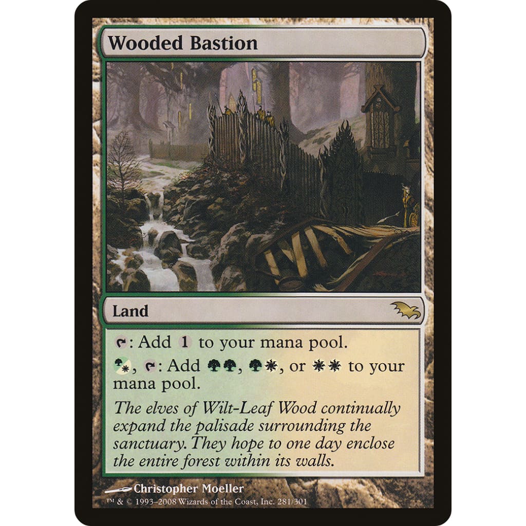 Wooded Bastion (SHM-281) Foil - Single