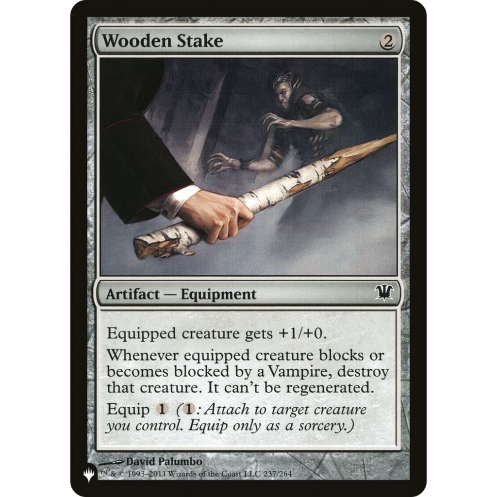 Wooden Stake (PLST-ISD-237) - Single
