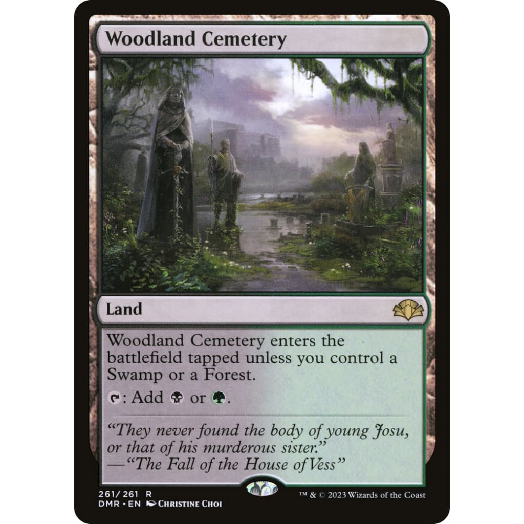 Woodland Cemetery (DMR-261) - Single