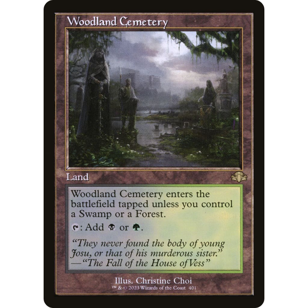 Woodland Cemetery (DMR-401) Foil - Single