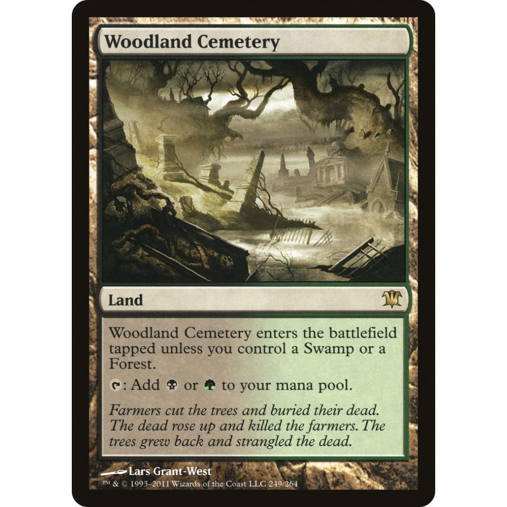 Woodland Cemetery (ISD-249) Foil - Single