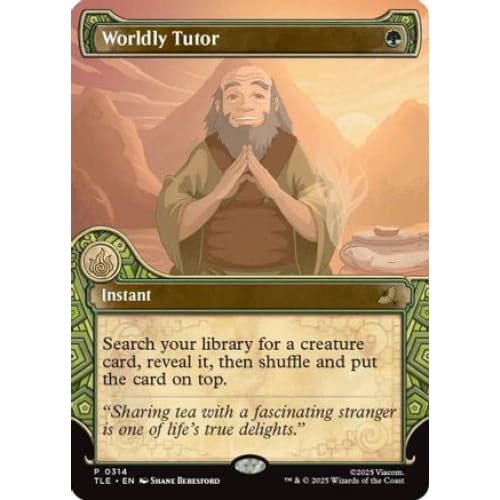 Worldly Tutor (Showcase) (TLE-314) - Single