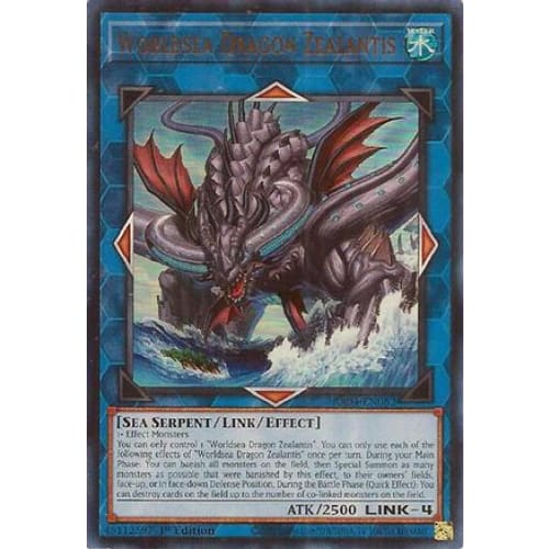 Worldsea Dragon Zealantis (UR) - RA04-EN082 Ultra Rare 1st