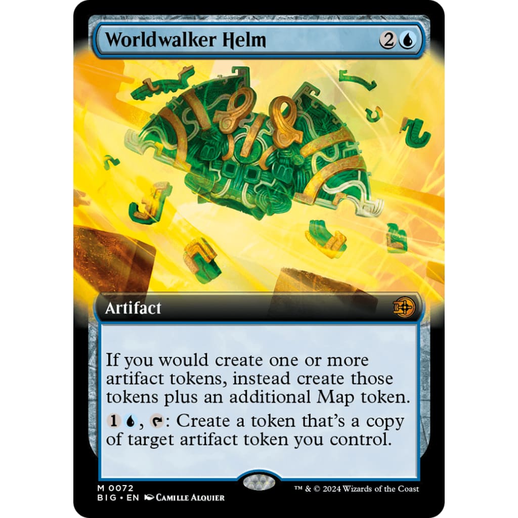 Worldwalker Helm (BIG-072): (Extended Art) Foil - Single