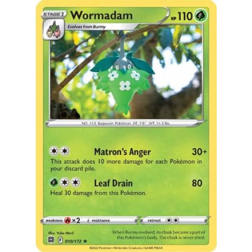 Wormadam (010/172) Rare Classic - Single