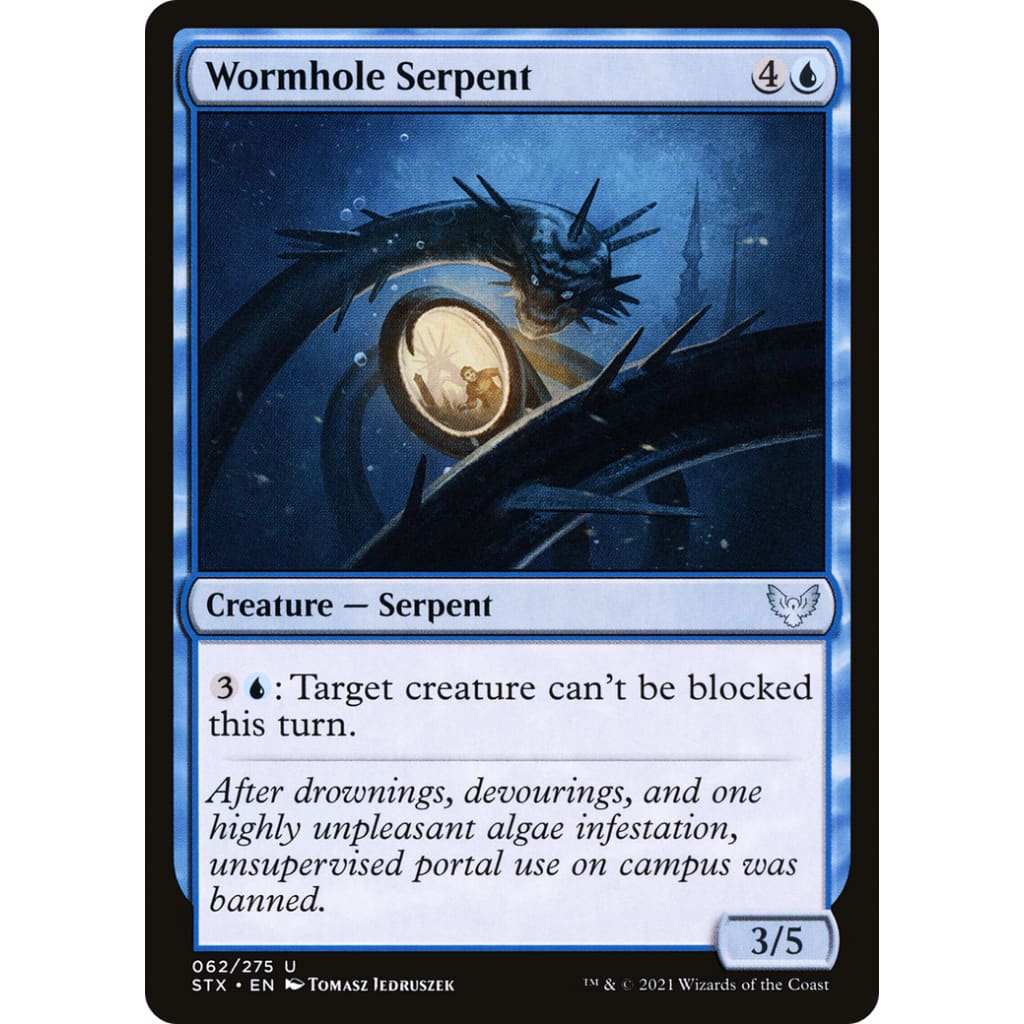 Wormhole Serpent (STX-062) Foil - Single
