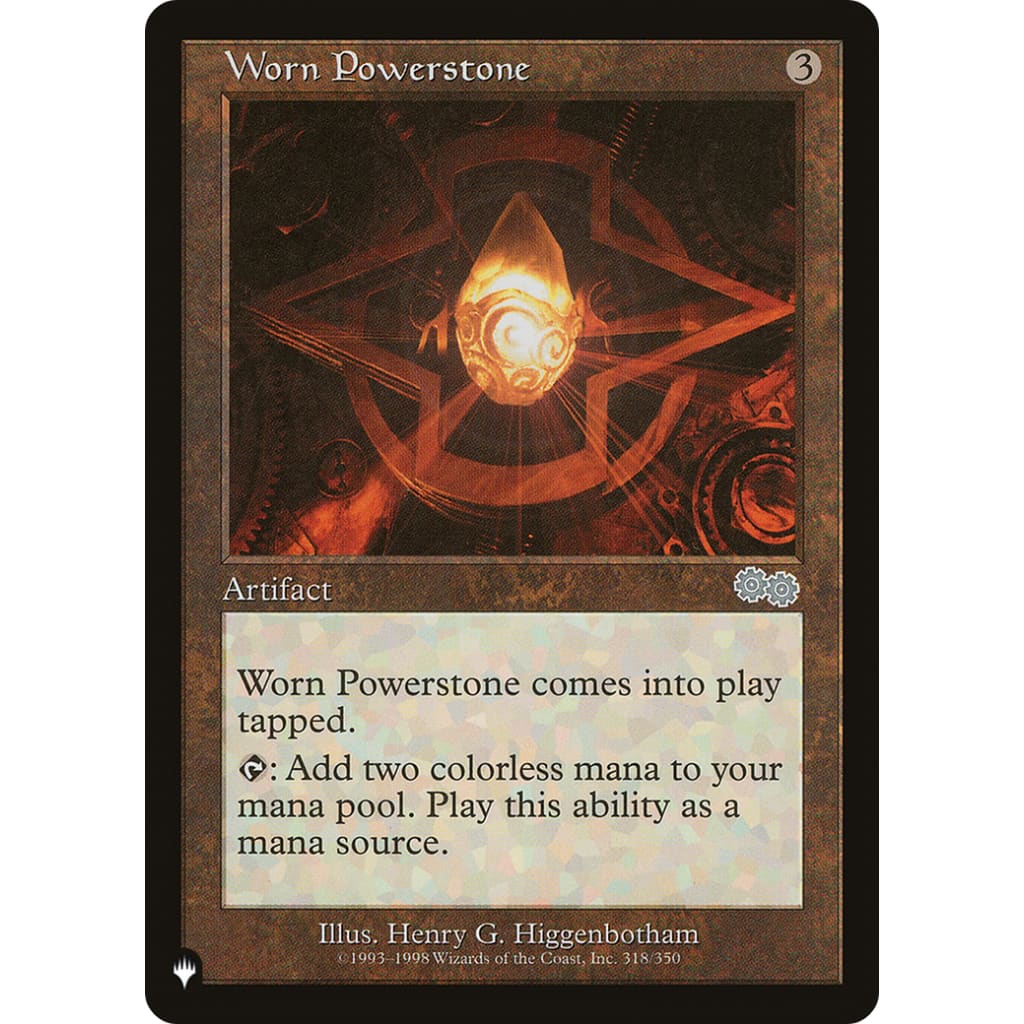 Worn Powerstone (PLST-USG-318) - Single
