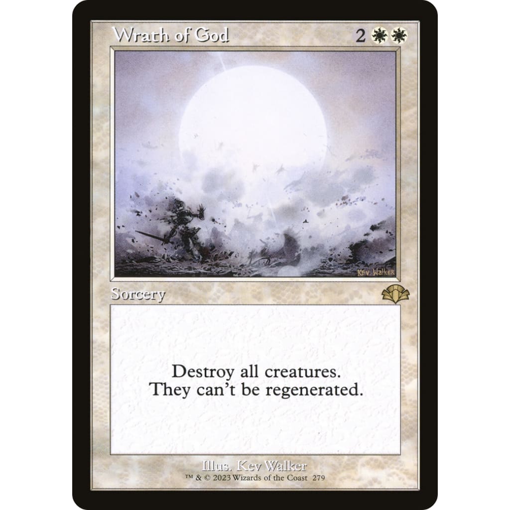 Wrath of God (DMR-279) Foil - Single