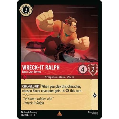 Wreck-It Ralph - Back Seat Driver (135/204) - Reign