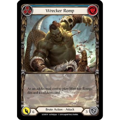Wrecker Romp (Blue) - LGS005 (FLESH AND BLOOD: PROMO CARDS)