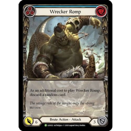 Wrecker Romp (Blue) - LGS022 (FLESH AND BLOOD: PROMO CARDS)
