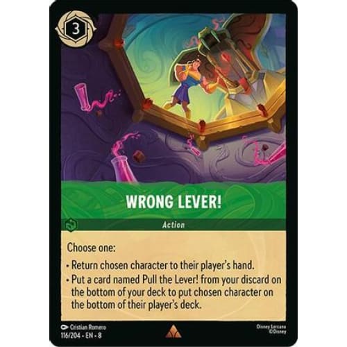 Wrong Lever! (116/204) - Reign of Jafar - Single