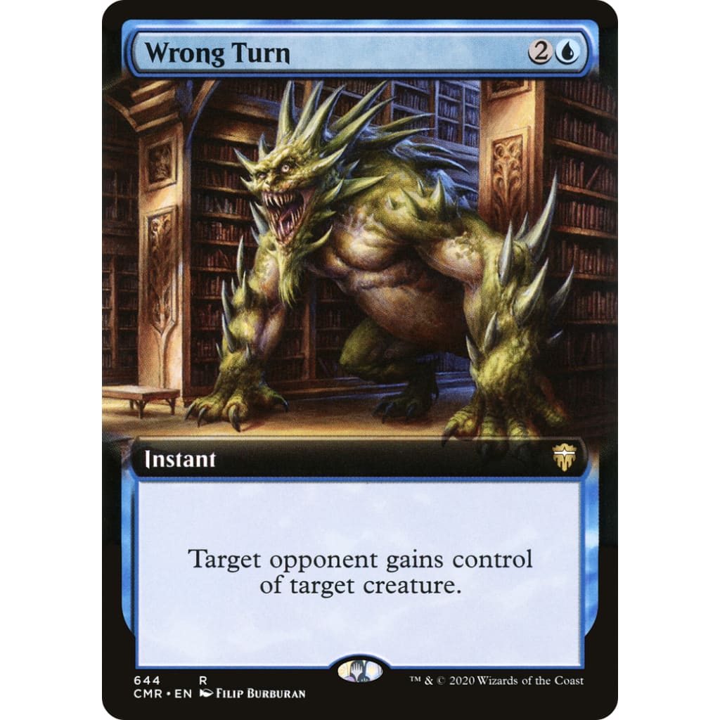 Wrong Turn (CMR-644): (Extended Art) Foil - Single