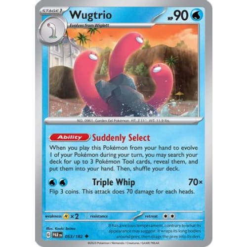 Wugtrio (53) Uncommon Reverse Holofoil - Single