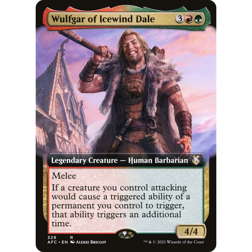 Wulfgar of Icewind Dale (AFC-329): (Extended Art) - Single