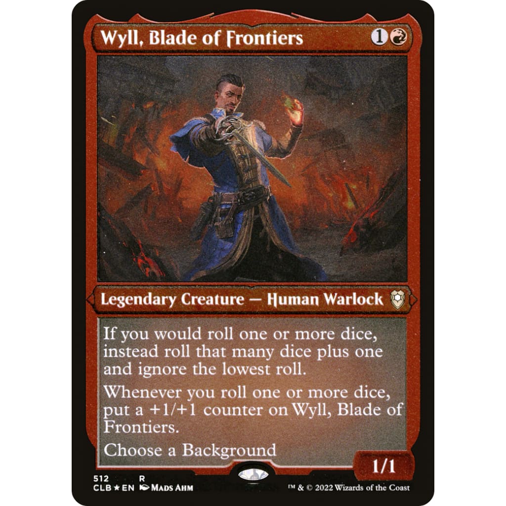 Wyll Blade of Frontiers (CLB) Etched Foil - Single