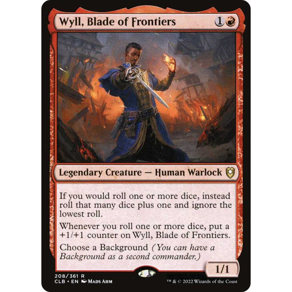 Wyll Blade of Frontiers (CLB) Foil - Single