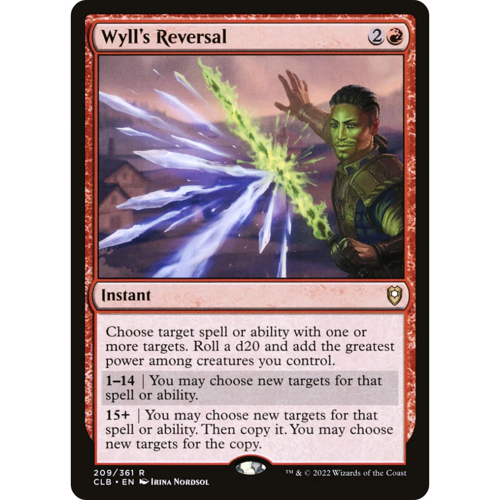 Wyll’s Reversal (CLB-209) Foil - Single