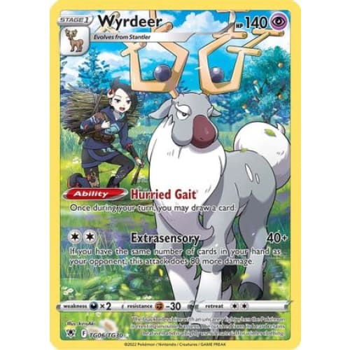 Wyrdeer (TG06/030) Holo Rare Holofoil - Single