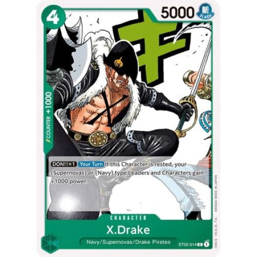 X.Drake ST02-014 C Starter Deck 2: Worst Generation - Single