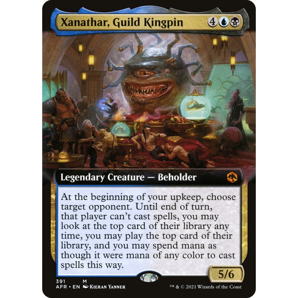 Xanathar Guild Kingpin (AFR-391): (Extended Art) - Single